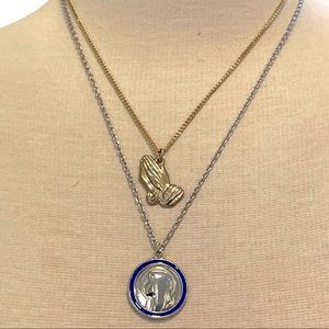 Set of two Christian Necklaces